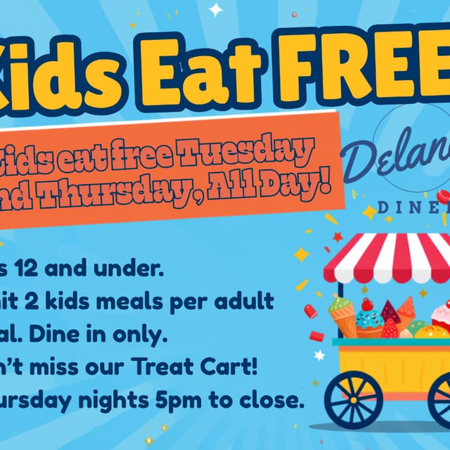 KIDS EAT FREE