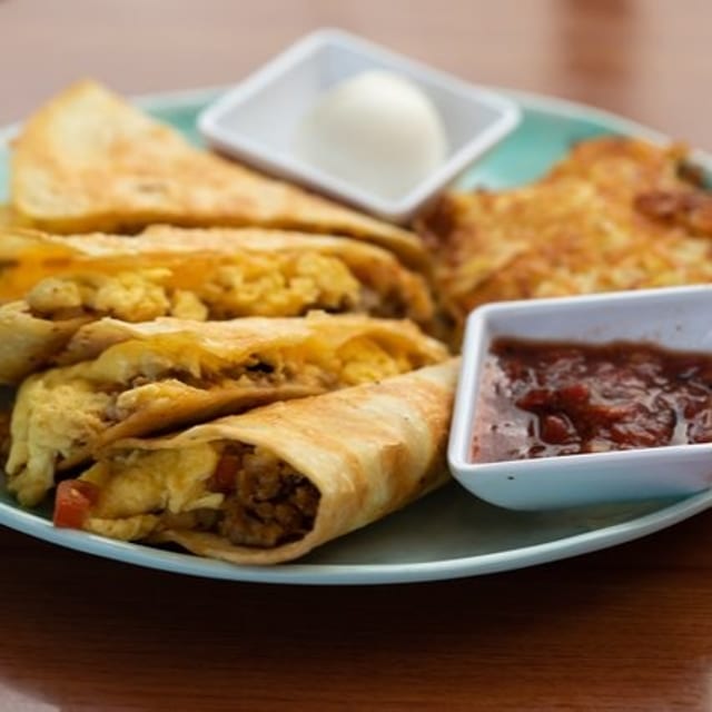 Breakfast Quesadilla.