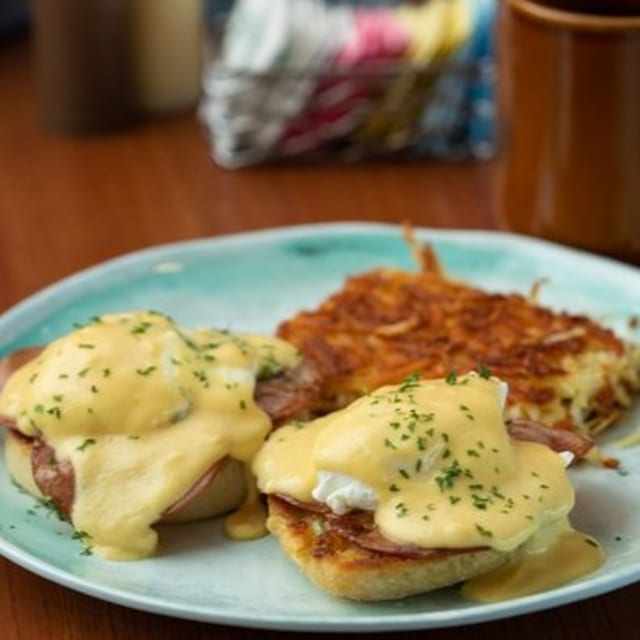Eggs Benedict.